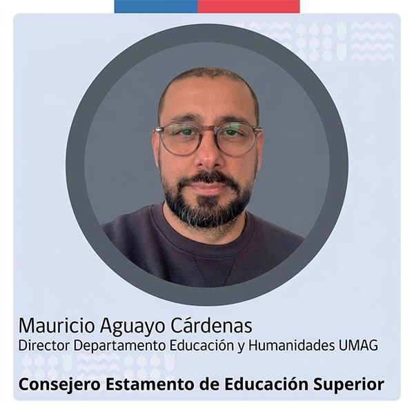 Mauricio aguayo cárdenas director departamento educación y humanidades
