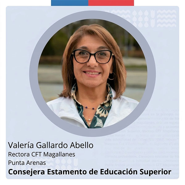 Valería gallardo abello rectora cft magallanes